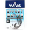 Крючок офсетный Varivas Offset Master Power Bait Finesse (NS Black) #2/0 (7pcs) (4513498122919)