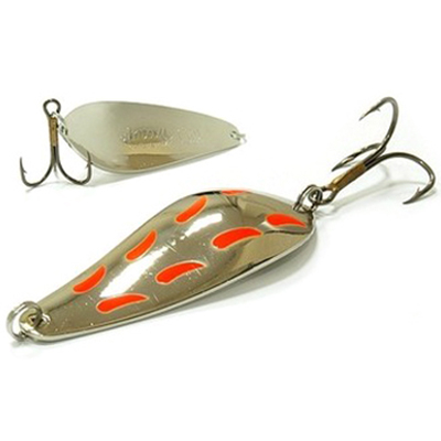 Блесна Mister Cro АТОМ 67мм 18гр. цвет S с точками