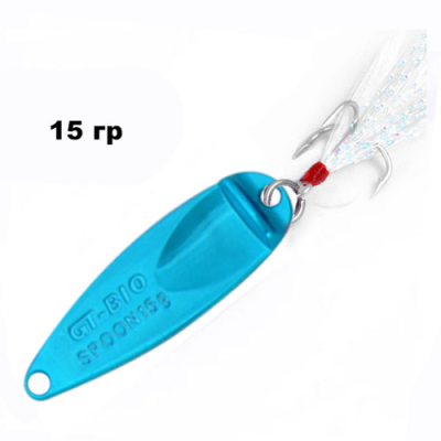 Блесна GT-BIO Japanese Clogs II 15гр., синий GT-32T