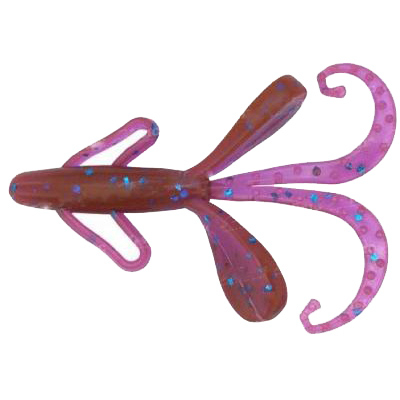 Силиконовая приманка Reins Hog Tiny 2" цв. 606 Pink Lox