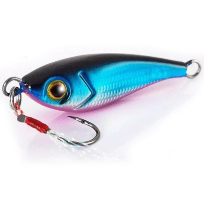 Блесна Ecooda Flexible Metal Bait 25g 45мм цвет 007, крючок assist, micro jig