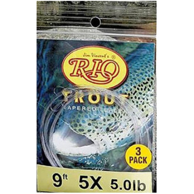 Rio Trout Knotless Leaders 12ft 3.7m