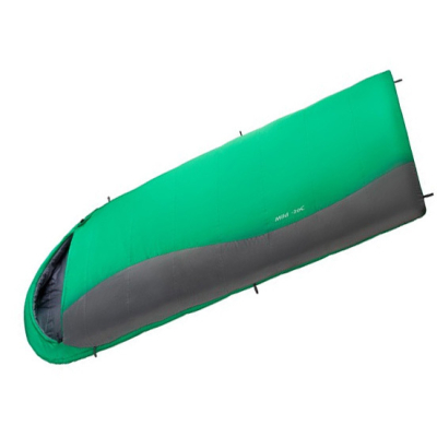 Спальный мешок Bask TML Mild Right цв. Зеленый/Серый Тмн 