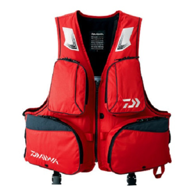 Жилет спасательно-разгрузочный Daiwa DF-6303 Light Float XL (red)