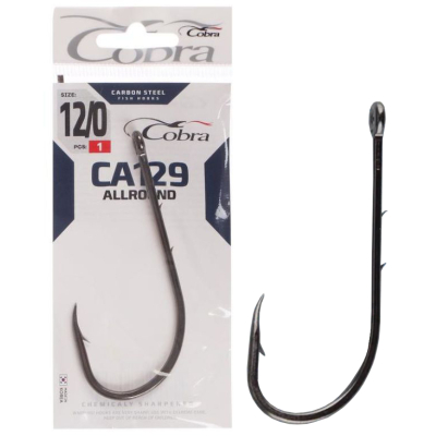 Крючки Cobra ALLROUND сер. CA129 разм. K010/0 2шт.