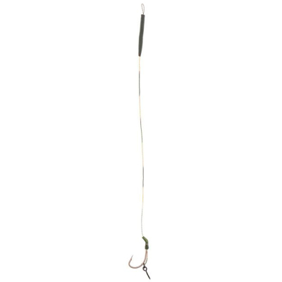 Поводок карповый Mikado Slip D-Rig 23см, кр.№2, 25 lbs (уп.-2шт.) (AMC-PSDR-2)