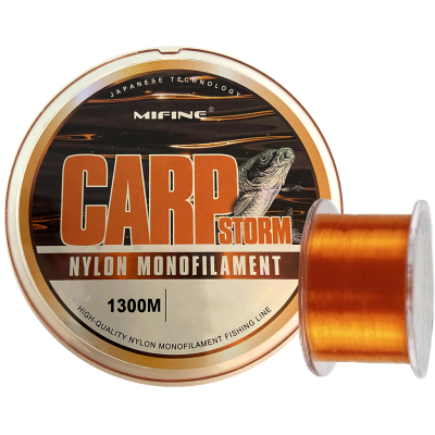 Леска Mifine Carp Storm 1300m GZ25