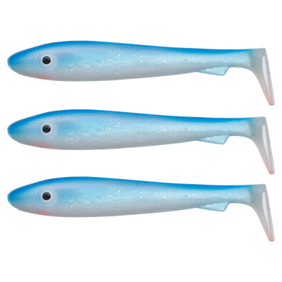 Силиконовая приманка Svartzonker McRubber Big Bass 12,5cm 22гр 3шт 12,5cm - C6 Blue pearl