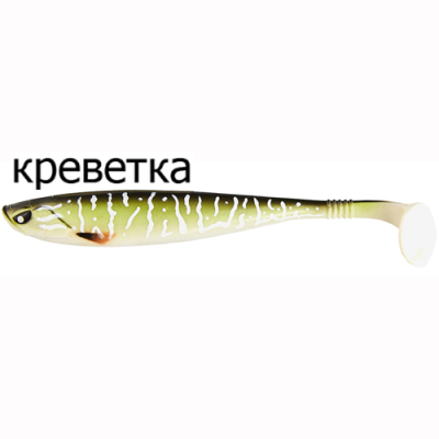 Виброхвосты Lucky John 3D Series Basara Soft Swim 3.5" цв. PG11 6шт.