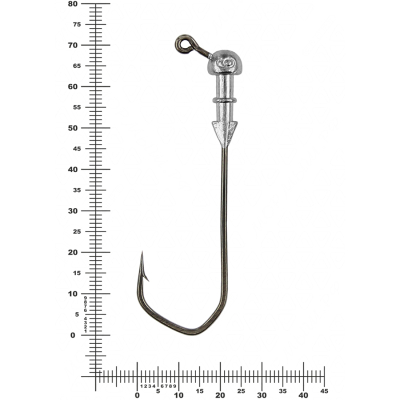 Мормыш Джиг не крашеный Шар 6 гр, кр-к VD-079 GNB-079-6/0-06(25)