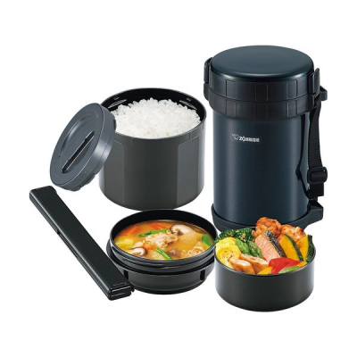 Термоконтейнер Zojirushi SL-XE20-AD 2,0 л (черн)