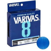 Плетеный шнур Varivas PE 8 Ocean Blue 150m #0.8 (16lb)