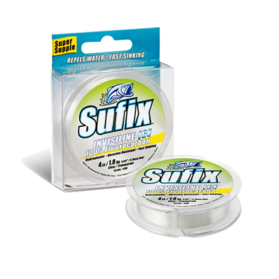 Леска зимняя Sufix Invisiline Ice Fluorocarbon 50м 0.20мм 3,4кг (DS1IN022524A5C)