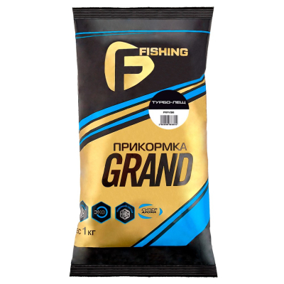 Прикормка для рыбы F-Fishing Grand Турбо Лещ 1кг