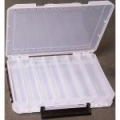 Коробка для воблеров Kosadaka TB-S31B-CL, 27*19*5см, двухсторонняя, прозрачная