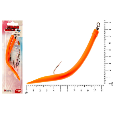 Оснастка HIGASHI Gummi Makk rig SB2 #05 Orange (#8-0)