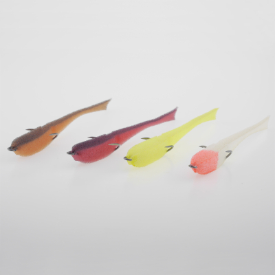 Поролоновая рыбка "Волжский поролон" Slim 120 мм (4 шт/уп) цв. #SET-3