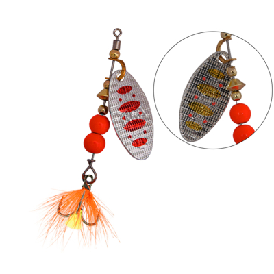 Блесна вращающаяся LureMax Tiga 7,2гр. цвет 004