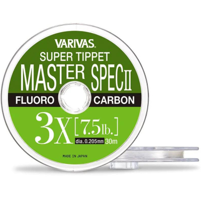 Леска флюорокарбоновая Varivas Super Tippet Master Spec II Fluoro Carbon [Natural] 30m #1.5 (7.5lb)