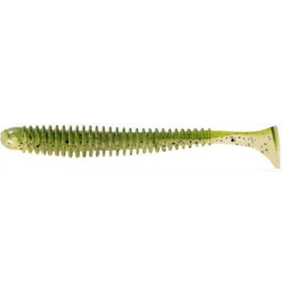 Мягкая приманка Allvega Skinny Tail 7,5см 2,5г (7шт.) цв. Green smoke