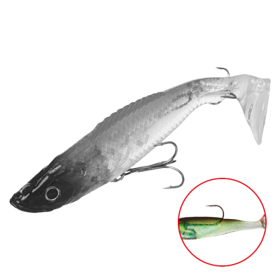 Силиконовая приманка оснащенная Mikado Crystal Fish WXH-59-10см цв. 73 (1уп.-2шт.)
