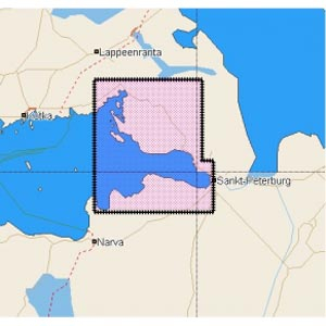 Карта C-MAP Lowrance EN-N609 "Финский залив, восток"
