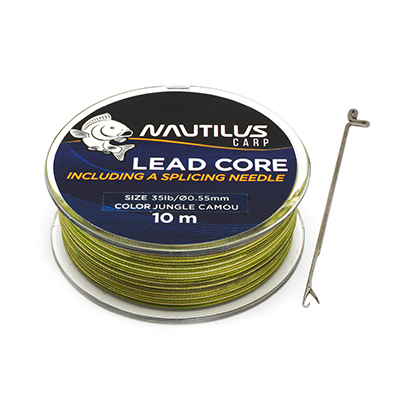 Лидкор Nautilus Supreme Lead Core 45lb 10м Jungle Camou