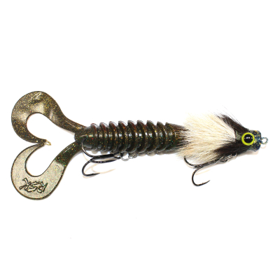 Приманка RSK Fishing MAUS M (диаметр головы 15,5 mm) 18см 45гр тело цвет 026 черно-белая голова