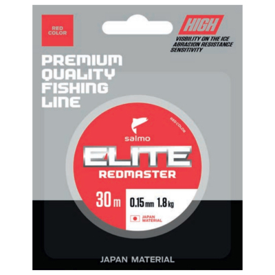 Леска монофильная зимняя Salmo Elite Redmaster 030/017