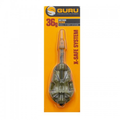 Кормушка Guru X-Safe Method Feeder Small 36гр GSMX36