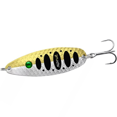 Блесна колеблющаяся Sprut Yanagi Spoon (63mm/14g/SG)