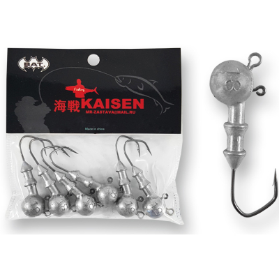 Джиг-головка BAT Kaisen VMC Barbarian кр. №2.0/18гр Уп.6
