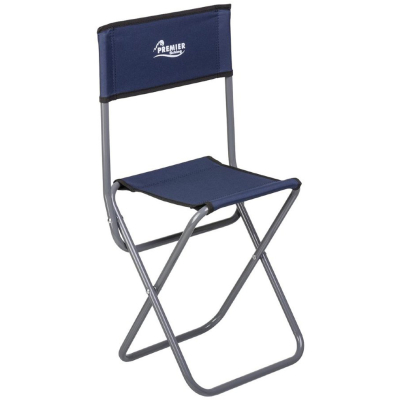 Стул складной со спинкой СР-395 труба ф16 Premier Fishing (T-PR-FC-395S)