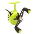 Катушка для зимней рыбалки Kimoto Frost Carbon под правую руку зеленый/ черный