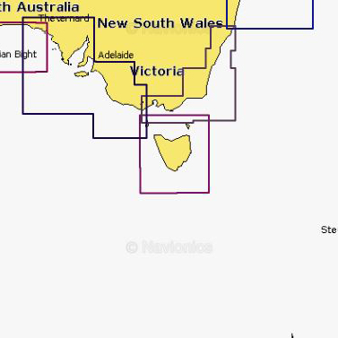 Карта Navionics Tasmania 8G162S