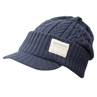 Шапка Shimano Knit Watch With Brim Indigo Regular Size (CA085QID)