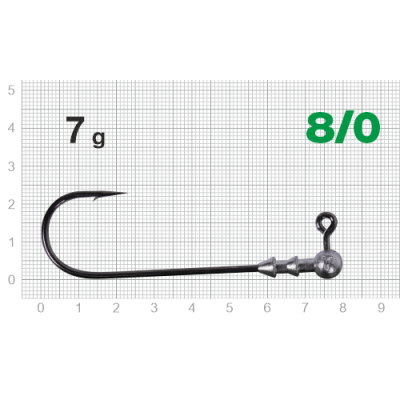 Джигер Nautilus Long Power NLP-1110 hook № 8/0 7гр