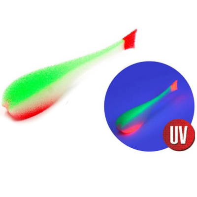 Поролоновая приманка Yaman с силиконовой вставкой 120мм цвет #23 UV (5 шт.)