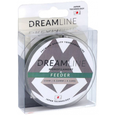 Леска тонущая Mikado Dreamline Feeder 150м Moss Green 0,16 - 4,16 кг