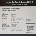 Водяная система Johnson Pump Aqua Jet 3.5 GPM Washdown Kit