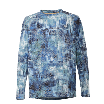 Футболка FHM "Mark Evo" Принт голубой 2XL