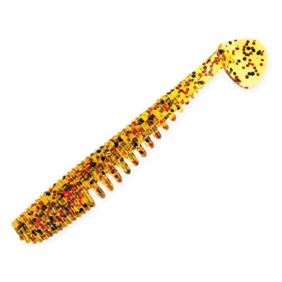 Силиконовая приманка Akara Ribtail 4 10см цвет K002 (4 шт.)