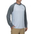 Термофутболка Simms Bugstopper Solarflex Hoody, Steel Blue, XL