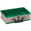 Ящик Plano 111906 Magnum-Sndst.W/Green Lids (34.5cm x 29.7cm x 10.7cm)