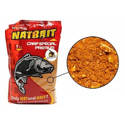 Прикормка Nautilus NatBait Carp  Special Premium-Honey Plum 1кг