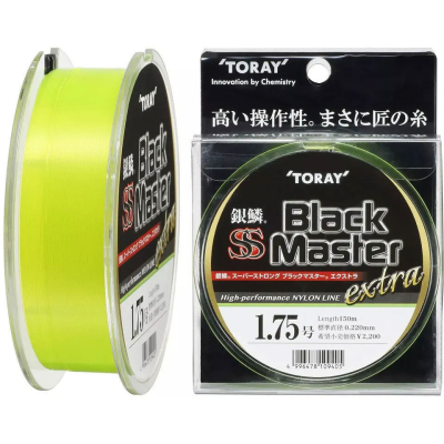 Леска нейлоновая Toray SS Black Master Extra 150m # 3