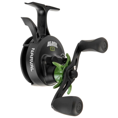 Зимняя катушка Narval Frost Black Ice 2.5:1 3+1BB #Black/Olive