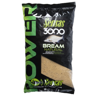 Прикормка Sensas 3000 POWER BREAM Natural 1кг