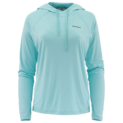 Термофутболка Simms Women's Solarflex Hoody, Sea Breeze, M