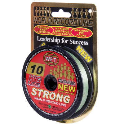 Леска плетёная WFT KG Strong Green 150/022